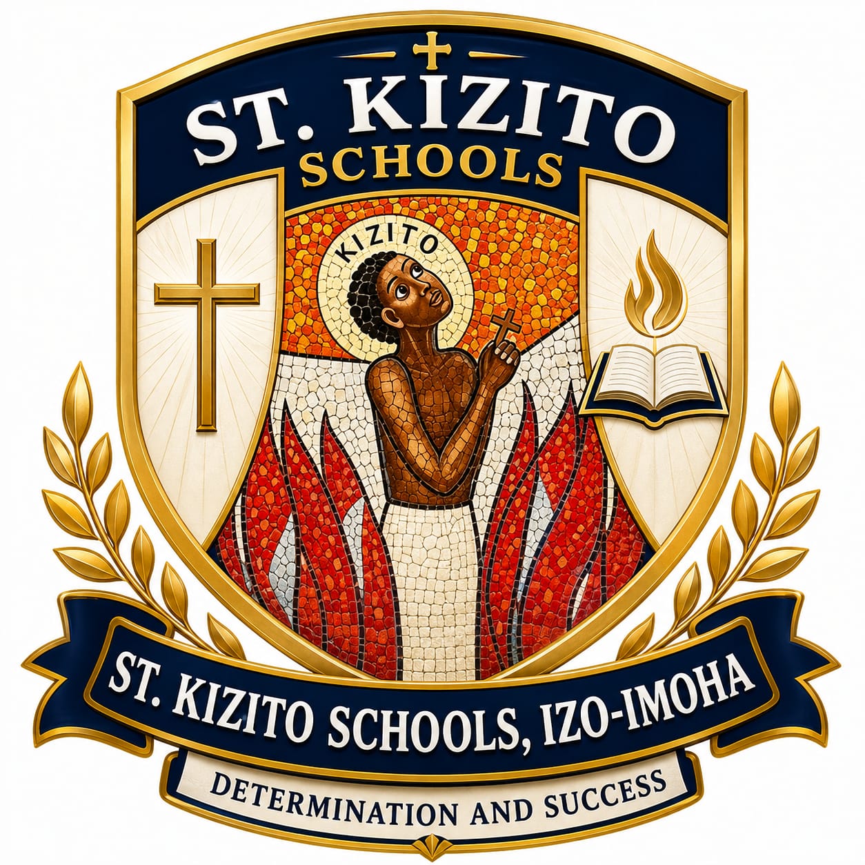 St. Kizito Secondary School, Izo-Imoha Logo